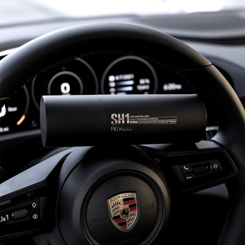 PATRICKS | SH1 Thickening Shampoo for Hair Loss in Men | DHT Blocker | Includes Protein & Other Powerful Ingredients to Support Hair Growth & Care | For Mild to Moderate Hair Loss | 200mL - Image 5